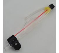 Zilimontt Capuchon de protection transparent pour pointe de canne à pêche | Protection d'extrémité de poteau en plastique durable avec sangle sécurisée | Housse légère pour têtes de canne à pêche et