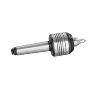 Zilimontt Centre tournant en direct pour tour, centres rotatifs MT2 MT3 MT4 avec construction en alliage d'acier, point central 60°, jusqu'à 5000 tr/min, pour CNC et (MT3)