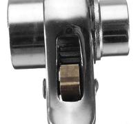Zilimontt Clé à cliquet réglable 17-22 mm en acier au chrome vanadium à double extrémité avec tête universelle et extrémité pointue pour l'entretien des espaces restreints (21-22 mm)