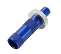Zilimontt Clé à vis de réglage de l'absorption des chocs pour moto tout-terrain, clé en alliage d'aluminium de 14 mm et 17 mm avec compatibilité universelle (17 mm bleu)
