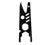 Zilimontt Clé ouverte à double extrémité fabriquée en alliage d'acier 45# haute résistance avec revêtement noir résistant à la rouille pour l'entretien de la maison, la réparation automobile et les