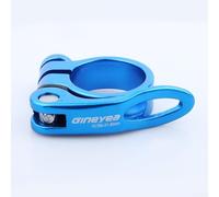 Zilimontt Collier de serrage en alliage d'aluminium pour tige de selle de vélo 31,8 mm 34,9 mm Levier à dégagement rapide pour route pour vélo et pour VTT Réglage de la hauteur du tube de selle (34,9