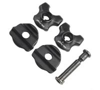 Zilimontt Collier de serrage pour tige de selle de vélo compatible avec les rails de selle en carbone ou en acier 7 x 9 mm et 7 x 7 mm, construction en acier léger, support de rail ovale ou rond