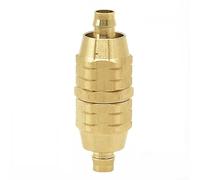Zilimontt Connecteur de tuyau en cuivre agricole pour réparation et extension de tuyau de pulvérisation haute pression, construction en cuivre durable, adaptateur de joint de tuyau d'eau facile à