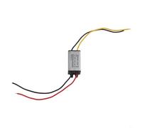 Zilimontt Convertisseur d'alimentation 24 V vers 12 V DC-DC avec coque en aluminium, plage de tension d'entrée 15-40 V, haute efficacité jusqu'à 96 %, surcharge de sous-tension de surtension (1 A)