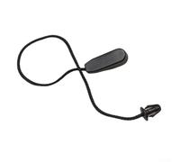 Zilimontt Corde d'étagère arrière pour CX-3 (2015-2021) et 3 BM (2013-2019) - Sangle de rangement de coffre en ABS, noire, OEM BHN968315A, ajustement de rechange