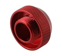Zilimontt Couvercle de bobine de moulinet de pêche avec bouton de frein, bouton en métal pour moulinet de rechange durable F4/F6 Stella Stradic Vanford Ultegra Nasci (rouge)