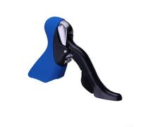 Zilimontt Couvre-capot de levier de vitesse pour vélo Ultegra 105 ST-6700 10 vitesses, gel de silice pour levier de vitesse de vélo manchon de poignée pour un contrôle confortable et amélioré (bleu)