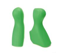 Zilimontt Couvre-capot de levier de vitesse pour vélo Ultegra 105 ST-6700 10 vitesses, gel de silice pour levier de vitesse de vélo manchon de poignée pour un contrôle confortable et amélioré (vert)