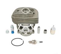 Zilimontt Cylindre pour tronçonneuse Jonsered 555 560 560XP 562 CS2258 CS2260 avec piston de diamètre 46 mm