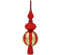 Zilimontt Décoration de sapin de Noël fabriquée à partir de plastique en forme d'étoile, design léger pour le placement et la sécurité pendant les événements de vacances (rouge)