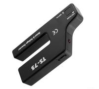 Zilimontt Détecteur de métaux 2 en 1 avec capteur de tension pour câblage AC pour 30 mm de profondeur Gadget Live Wire TS75 9 V alimenté par batterie Noir ABS Détection de métaux mur Struc