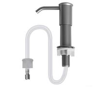 Zilimontt Distributeur de savon de cuisine amélioré avec tube d'extension de 100 cm pour une utilisation facile, fabriqué à partir de matériau ABS durable et ressort en acier inoxydable pour une