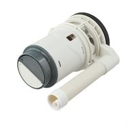 Zilimontt Double robinet de chasse d'eau avec bouton de réservoir d'économie d'eau - Construction en ABS et acier inoxydable 304 pour une gestion efficace de l'eau et une salle de bain économique (17