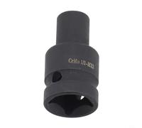 Zilimontt Douille de robinet carrée 1/2", acier au chrome vanadium, compatible avec robinets de refiletage M6-M24, profil carré spécial pour tige de robinet, compatible avec manuel ou (M12)
