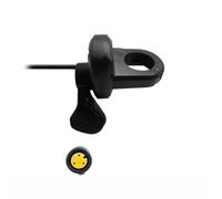 Zilimontt E-For Bike Thumb Throttle for Right Hand - ABS Electric Speed Controller, 24V-72V, Compatible avec BBS01, BBS02 & Motor Kits, 22.2mm Guidon Mount (étanche)