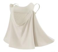 Zilimontt Écharpe Cou Magnétique Détachable UPF50+ Anti-UV | Tissu soie glacée nylon, évacue la transpiration, garde la fraîche, léger et doux, confort toute la journée