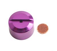 Zilimontt Écrou de coupe fin en métal avec joint d'étanchéité pour moulinet Daiwa PD106 PR100 Baitcast Modification, pièce de réparation durable pour le réglage dans le sport et (violet)