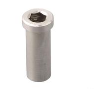 Zilimontt Écrou de pivot en acier inoxydable pour étrier de frein de vélo, design encastré pour la route pour fixation de plaquettes de frein à disque de vélo, plusieurs tailles 13/21/23/28/30 mm
