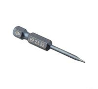 Zilimontt Embout de tournevis magnétique à tête plate en alliage d'acier - Longueur : 50 mm - Finition bleue - SL2.0-6.0 mm - Tige hexagonale de 6,35 mm - Pour tournevis électrique, outils à main