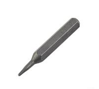 Zilimontt Embouts de tournevis hexagonaux H4 x 28 mm avec tige hexagonale de 4 mm pour H0,7 H0,9 H1,3 H1,5 H2 H2,5 H3 H3,5 tailles en acier magnétique pour outils électriques, tournevis électriques et