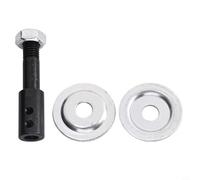 Zilimontt Ensemble d'adaptateurs de broche pour meulage et polissage, kit de conversion d'arbre moteur pour perceuse électrique en meuleuse d'établi, convient aux arbres de 5 à 16 mm, tige d'extension