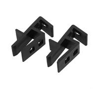 Zilimontt Ensemble de gabarits de menuiserie pour le marquage et le traçage de lignes sur panneaux d'armoire de 16 à 18 mm et remplissages, aide à l'installation des orteils pour montage de meubles