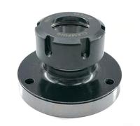 Zilimontt ER25 Support de mandrin de serrage 100 mm pour tour CNC et fraiseuse-outils, compatible avec les pinces de serrage ER25, construction en acier à outils pour un serrage stable et