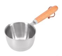 Zilimontt Faitout en acier inoxydable conçu pour durer pour faire fondre le beurre ou le chocolat ; convient à tous les types de poêles (150 ml)