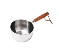 Zilimontt Faitout en acier inoxydable conçu pour durer pour faire fondre le beurre ou le chocolat ; convient à tous les types de poêles (500 ml)