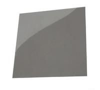 Zilimontt Film polarisant de 25,4 cm pour réparation d'écran LCD - Feuille polarisant en plastique gris pour petits écrans, miroirs de projecteur, montres électroniques, multimètres et calculs