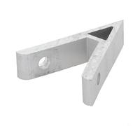 Zilimontt Fixation de joint d'angle à 45 degrés pour extrusion de profil en aluminium série 2020/3030/4040/4545/5050/6060 avec boulons en T et écrous à bride (2020)