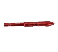 Zilimontt Foret à tige hexagonale en carbure de tungstène 6-12 mm, accessoire polyvalent pour percer les murs, le verre, le bois, le métal et le carrelage, tête d'alésage multi-matériaux durable (10
