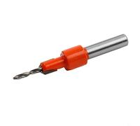 Zilimontt Foret conique en alliage dur de 8 mm/10 mm à tige ronde conique pour le travail du bois, le perçage de précision et la coupe lisse avec angle d'apex de 90°, (3 mm x 8 mm)