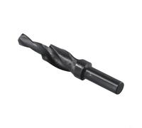 Zilimontt Foret étagé hélicoïdal HSS avec design hélicoïdal 90/180 degrés pour le perçage et le chanfreinage du métal et non métallique, compatible avec M3/M5/M6/M8/M10, haute vitesse (M10 x 180