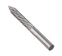 Zilimontt Fraises rotatives en carbure avec construction en acier au carbone pour perceuse pneumatique applications de réparation de pneus en différentes tailles, y compris 3 mm, 4,5 mm, 6 mm, 8 mm