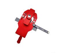 Zilimontt Gabarit de charnière professionnel 2 en 1 avec guide de trou de 35 mm pour montage de porte d'armoire, outil de localisation de perçage à serrage rapide pour charnières dissimulées