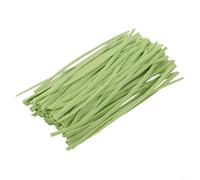Zilimontt Green Garden Lot de 200 serre-câbles en fil métallique recouvert de plastique pour regrouper, fixer et organiser des plantes (vert clair)
