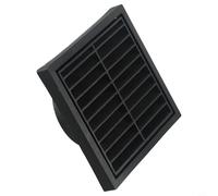 Zilimontt Grille de ventilation de 100 mm pour ventilateur d'échappement ou de sèche-linge, sortie d'air murale ou de plafond en plastique PP avec écran en maille, utilisation intérieure et extérieure