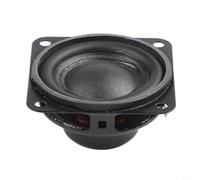 Zilimontt Haut-parleur carré portable 5 W avec indice de 4 ohms et sensibilité de 95 dB optimisée pour une faible compatibilité