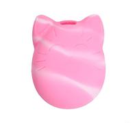Zilimontt Housse de protection en silicone et étui de rangement de voyage pour animal de compagnie Tamagotchi Digital Pet, coque souple antichoc avec chaîne de transport (rose)