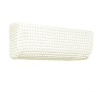 Zilimontt Housse de protection murale pour climatiseur 8095 cm, en polyester, lavable et rétractable, pour machine à suspendre d'intérieur Midea Installation simple Blanc