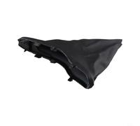 Zilimontt Housse de soufflet de frein à main de stationnement, pour Cooper R50 R52 R53 2001-2008, plastique ABS noir et cuir PU, manchon de rechange pour coffre de frein à main