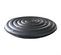 Zilimontt Housse gonflable réglable pour jacuzzi pour spa rond de 128 cm, 158 cm, 180 cm, couvercle d'isolation thermique en PVC épais | Protection extérieure résistante aux intempéries | Installation
