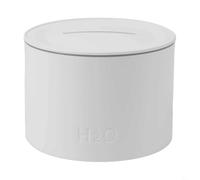 Zilimontt Humidificateur à flamme dégradée avec diffuseur d'huiles essentielles de 160 ml et arrêt automatique sans eau pour chambre à coucher, lampe à flamme colorée avec effet de feu simulé (blanc)