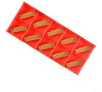 Zilimontt Inserts en carbure, MGMN200 MGMN300 MGMN400 MGMN500 NC3020 Outil de tour à lame fendue en carbure pour une efficacité maximale dans les tâches de travail des métaux (MGMN300)