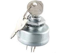 Zilimontt Interrupteur d'allumage avec clés pour tracteur tondeuse autoportée - Compatible avec 725-0267A, 0945-4, 44745, 300275, AM102551, Murray 21064PA, Roper