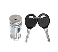 Zilimontt Interrupteur de cylindre de serrure d'allumage de rechange avec clés, pour Ram 1500 2500 3500 Van 2002-2008 Numéro de pièce 5018702AA 924-709 Compatible avec et
