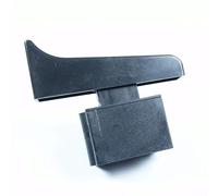 Zilimontt Interrupteur déclencheur d'outils électriques FA2-10/2DB DPST normalement ouvert 10 A 250 V AC de rechange pour machine de découpe, verrouillage/sans verrouillage, boîtier en plastique noir