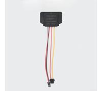 Zilimontt Interrupteur tactile 12 V 3 A pour miroir avec marche/arrêt, gradation et simple/trois modes de couleur, contrôle tactile avec fonction mémoire pour miroir de salle de bain LED, (3 couleurs)